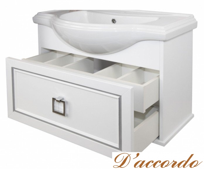 картинка Мебель для ванной подвесная Tessoro Foster 65 орех от магазина D'accordo