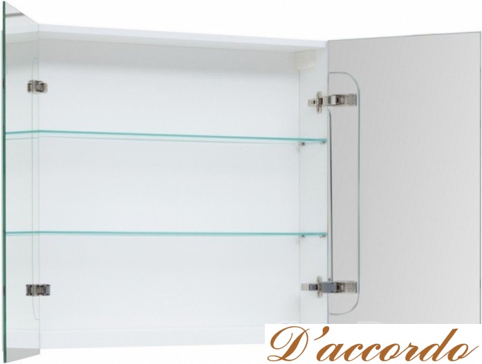 картинка Зеркальный шкаф Dreja Premium 80 белый от магазина D'accordo