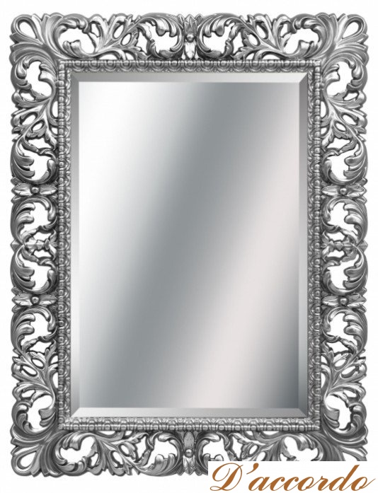 картинка Зеркало Tessoro Isabella TS-1021-S серебро от магазина D'accordo