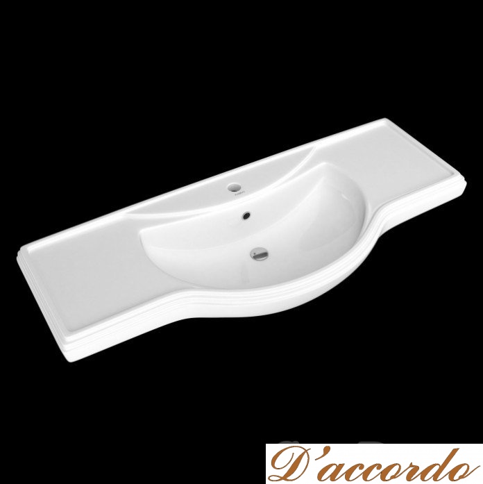 картинка Мебель для ванной подвесная Tessoro Foster 120 белая от магазина D'accordo