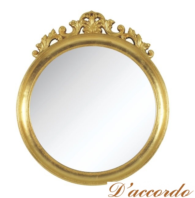 картинка Зеркало круглое Migliore 26532 цвет бронза от магазина D'accordo
