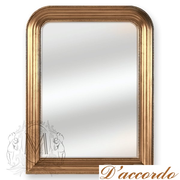 картинка Зеркало прямоугольное Migliore ML.COM-70.726 цвет бронза (BR) от магазина D'accordo