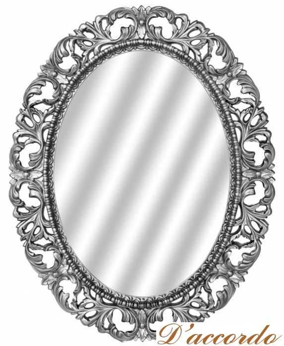 картинка Зеркало Tessoro Isabella TS-10210-S серебро от магазина D'accordo
