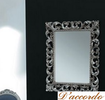 картинка Artceram Зеркало BAROCCA 73х93 см.цвет argento от магазина D'accordo