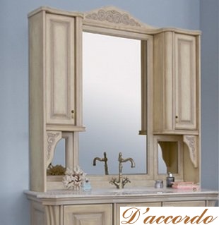 картинка Зеркало на столешнице Аллигатор Classic 125 от магазина D'accordo