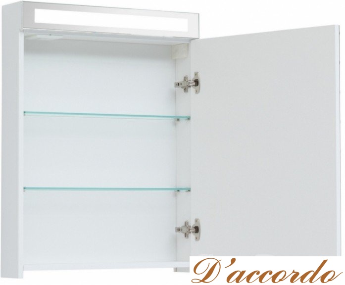 картинка Зеркальный шкаф Dreja Max 60 белый от магазина D'accordo
