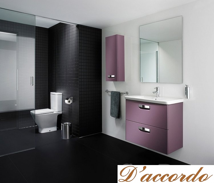 картинка Мебель для ванной Roca Gap 80 фиолетовая от магазина D'accordo
