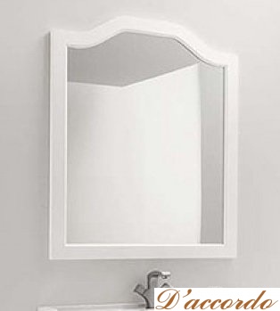 картинка Зеркало Eban Sagomata 96 цвет bi decape (белый) от магазина D'accordo