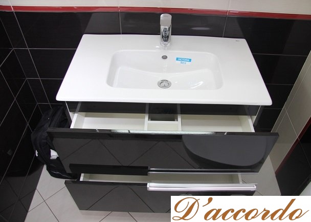 картинка Мебель для ванной Roca Victoria Nord Black Edition 80 от магазина D'accordo