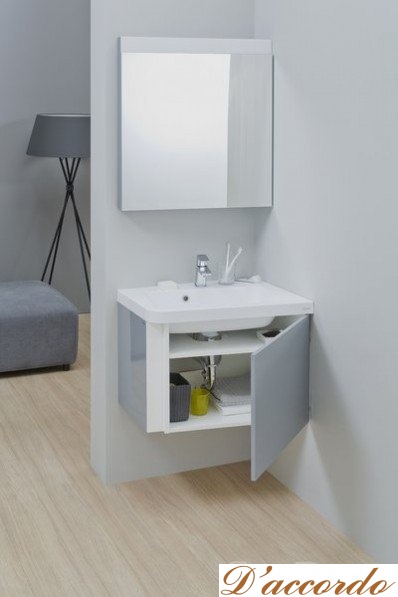 картинка Мебель для ванной Ravak SD 10° 65R серый глянец от магазина D'accordo