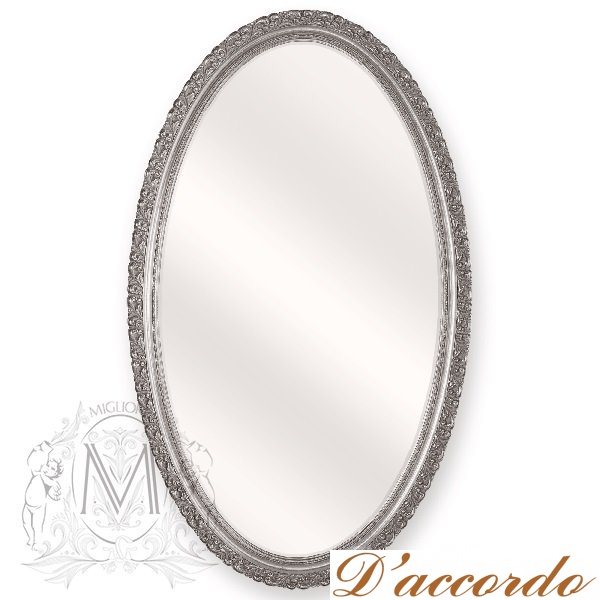 картинка Зеркало овальное Migliore ML.COM-70.510 от магазина D'accordo