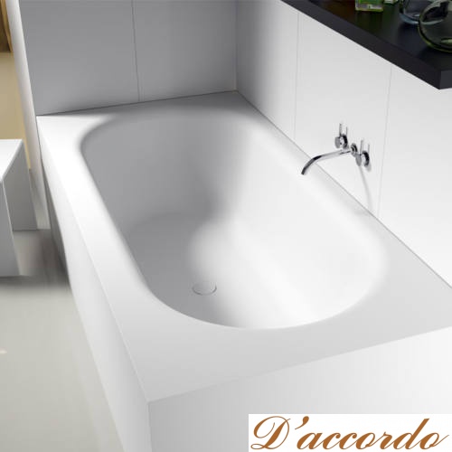 картинка Прямоугольная ванна из искусственного камня Riho Madrid 180x86 белая BS4000500000000 от магазина D'accordo