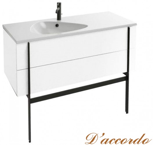 картинка Мебель для ванной Jacob Delafon Nouvelle Vague 100 белый глянец от магазина D'accordo