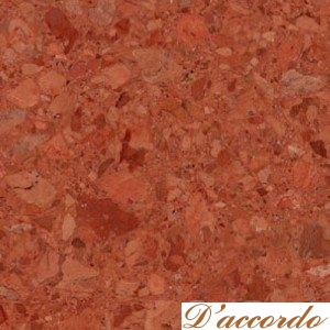 картинка Столешница мраморный агломерат 20 мм Rosso Verona для Империо 120 от магазина D'accordo