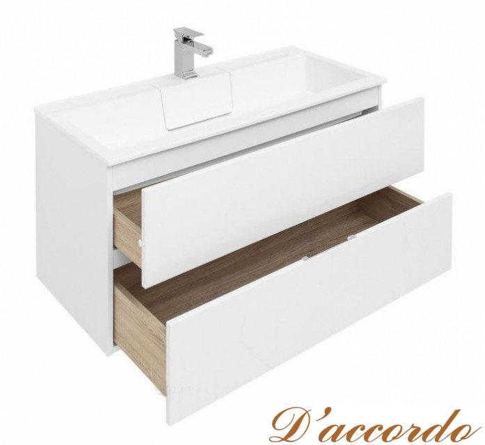 картинка Мебель для ванной Aquanet Алвита 100 белая от магазина D'accordo