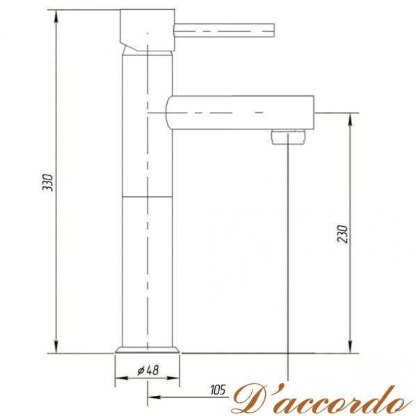 картинка Смеситель для раковины Migliore Fortis ML.FRT-5117 от магазина D'accordo