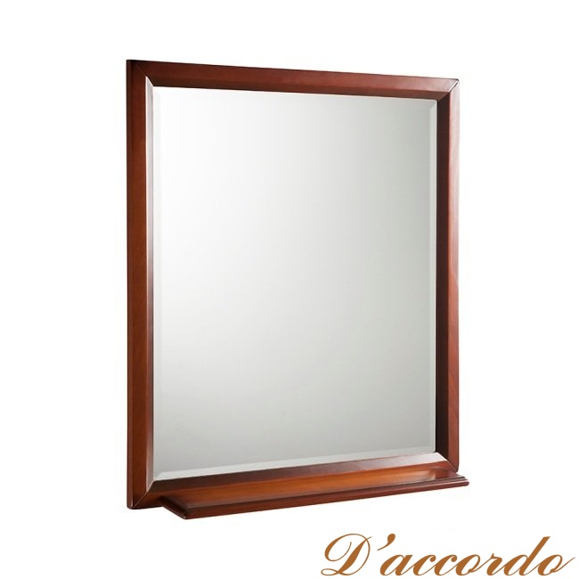 картинка Зеркало с полкой Caprigo Джардин 80-100 от магазина D'accordo