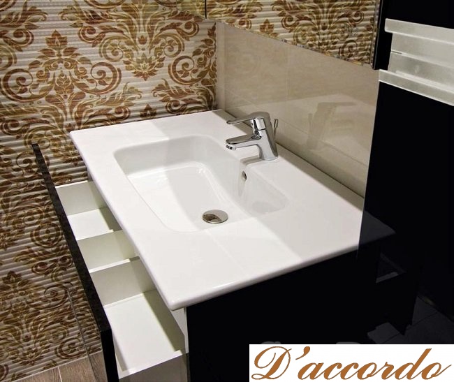 картинка Мебель для ванной напольная Roca Victoria Nord Black Edition 60 от магазина D'accordo