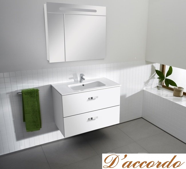 картинка Мебель для ванной Roca Victoria Nord 80 белая от магазина D'accordo