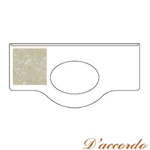картинка Столешница мраморная Migliore Virginia 142 см цвет Giotto от магазина D'accordo