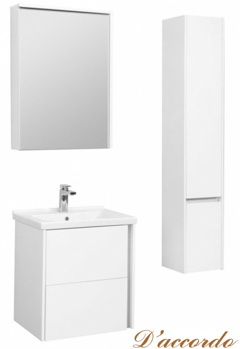 картинка Мебель для ванной Акватон Стоун 60 см белая от магазина D'accordo