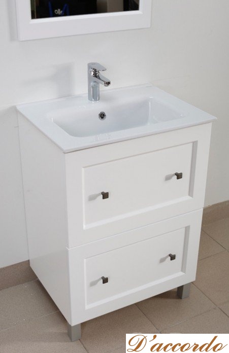 картинка Мебель для ванной Белюкс Болонья Н70-02 белый от магазина D'accordo