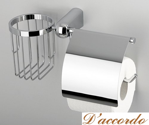 картинка Держатель туалетной бумаги и освежителя WasserKRAFT Berkel K-6859 от магазина D'accordo