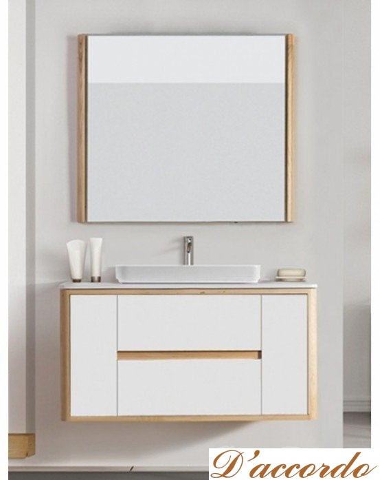 картинка Мебель для ванной Белюкс Альмерия НП120-02 белый/клен от магазина D'accordo