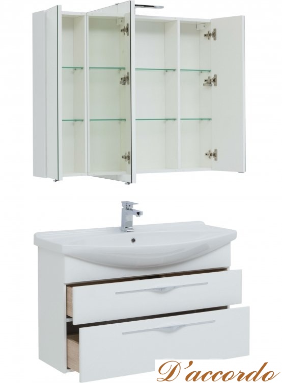 картинка Мебель для ванной Aquanet Ирвин 105 от магазина D'accordo