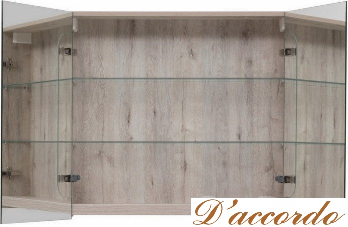 картинка Зеркальный шкаф Dreja Premium 80 дуб кантри от магазина D'accordo