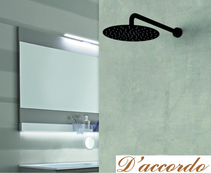 картинка Верхний душ Giulini Futuro 1711-25XNO от магазина D'accordo