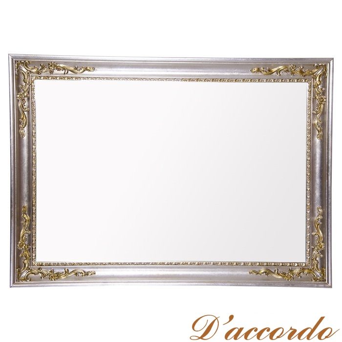 картинка Зеркало Tiffany World TW03851 серебро/золото от магазина D'accordo