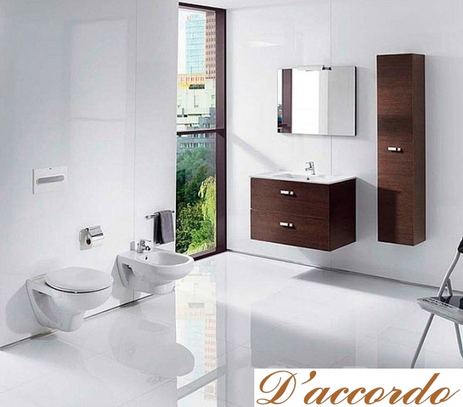 картинка Мебель для ванной Roca Victoria Nord 80 венге от магазина D'accordo