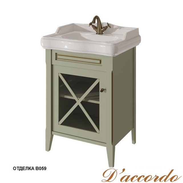 картинка Мебель для ванной Caprigo Наполи 60 от магазина D'accordo
