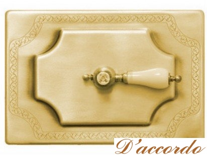 картинка Декоративная панель с ручкой, золото от магазина D'accordo