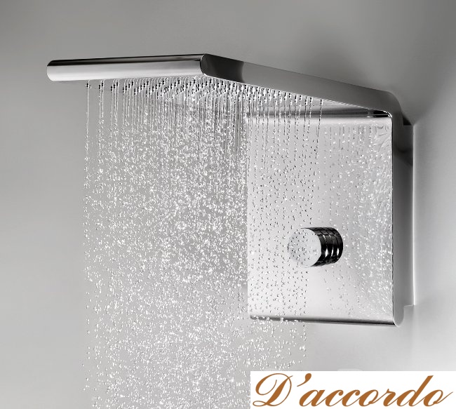 картинка Верхний душ Bossini Syncro Rain от магазина D'accordo