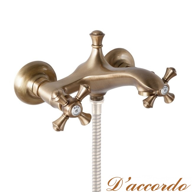 картинка Смеситель для ванны MONARCH 41-011-vot (бронза) от магазина D'accordo