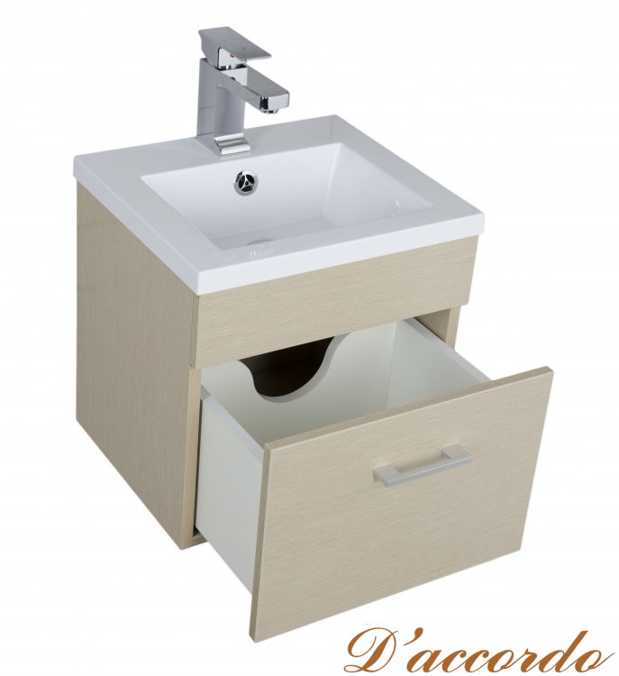 картинка Мебель для ванной Aquanet Нота 40 светлый дуб от магазина D'accordo