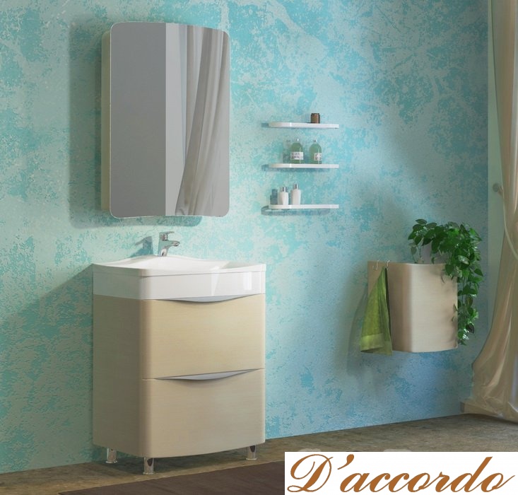 картинка Мебель для ванной Velvex Iva 60 напольная от магазина D'accordo