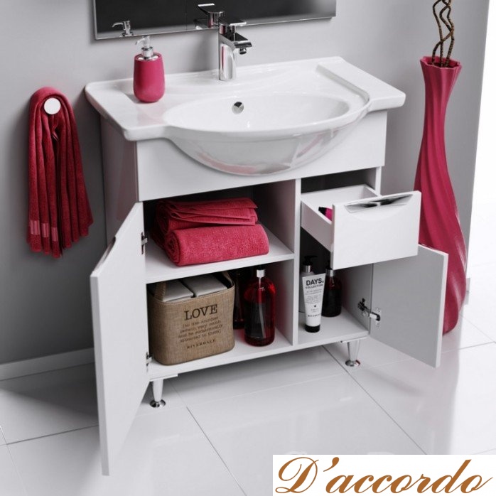 картинка Мебель для ванной Aqwella Эколайн 75 от магазина D'accordo