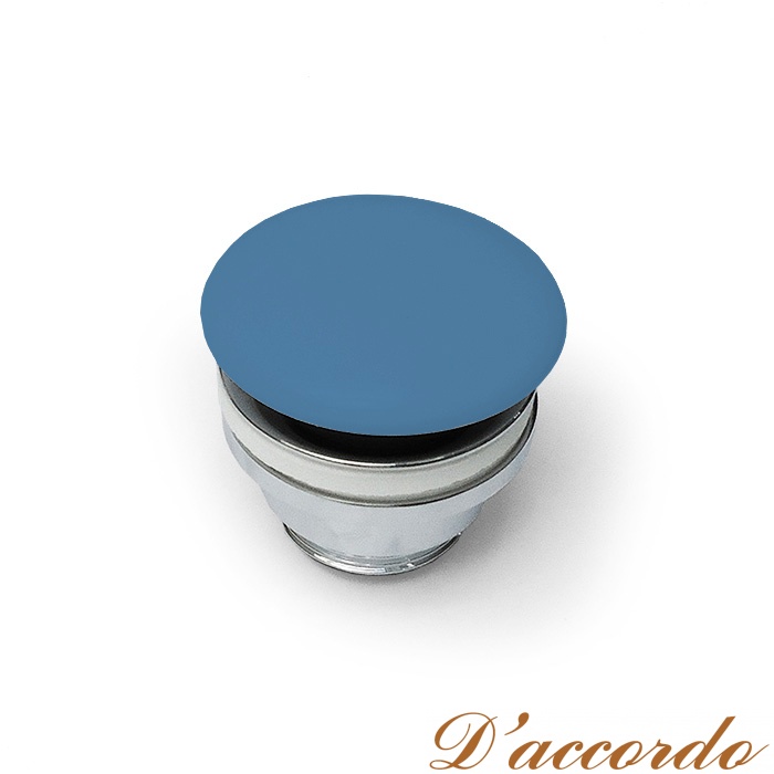 картинка Art Ceram  Донный клапан с керамической крышкой, цвет avio от магазина D'accordo