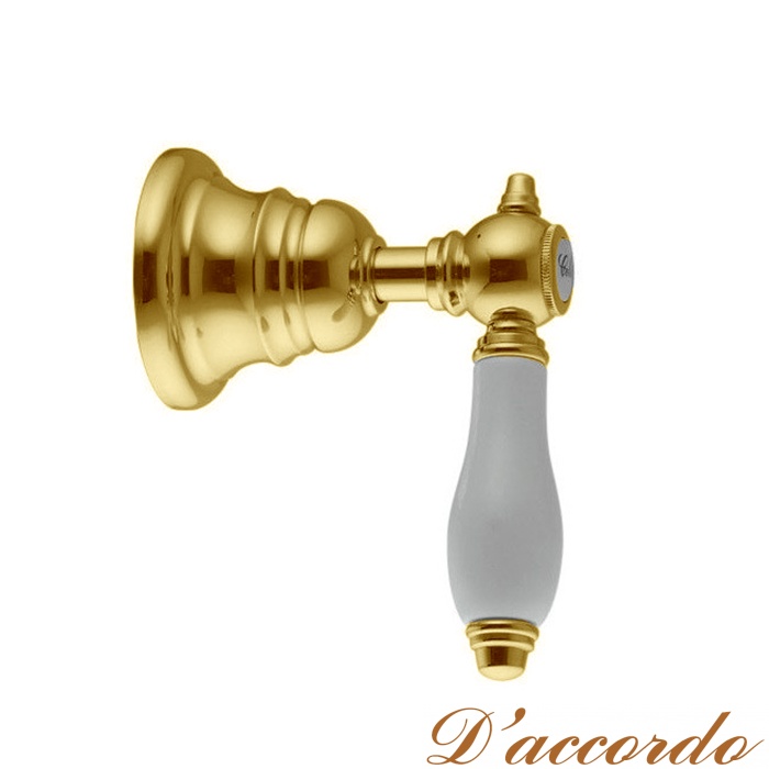 картинка Carlo Frattini Herend Запорный вентиль, внешняя часть, цвет: золото от магазина D'accordo