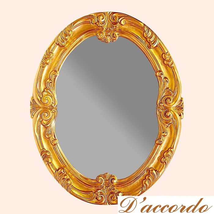 картинка Зеркало Tiffany World TW03784 золото от магазина D'accordo