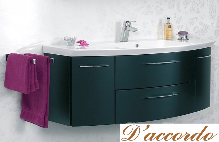 картинка Мебель для ванной Pelipal Cassca 121 антрацит высокоглянцевый от магазина D'accordo