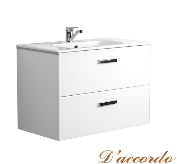 картинка Мебель для ванной Roca Victoria Nord 80 белая от магазина D'accordo