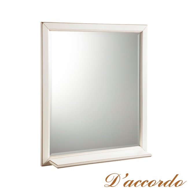 картинка Зеркало с полкой Caprigo Альбион 80-100 от магазина D'accordo