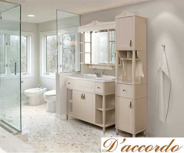 картинка Мебель для ванной Белюкс Флоренция Н105-02 от магазина D'accordo