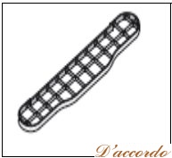картинка ID000004AM решетка для задержки волос (40 мм), ID000005BJ решетка для задержки волос (50 мм) от магазина D'accordo
