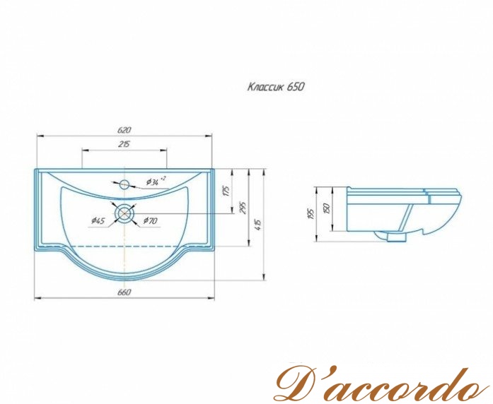 картинка Мебель для ванной подвесная Tessoro Foster 65 белая с патиной серебро от магазина D'accordo