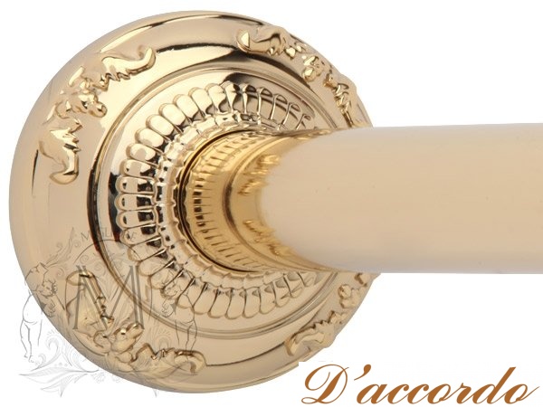картинка Карниз прямой для шторки в ванную Migliore ML.BTD-21.205 золото (DO) от магазина D'accordo